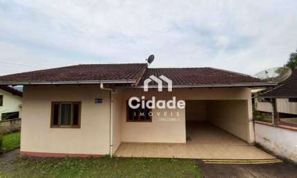 Casa com 3 dormitórios para alugar, 85 m² por R$ 2.200,00/mês - Barra do Rio Cerro - Jaraguá do Sul/SC