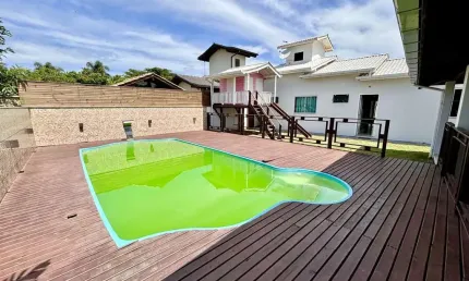 Casa alto padrão para venda em imbituba, ibiraquera, 3 dormitórios, 1 suíte, 3 banheiros, 3 vagas