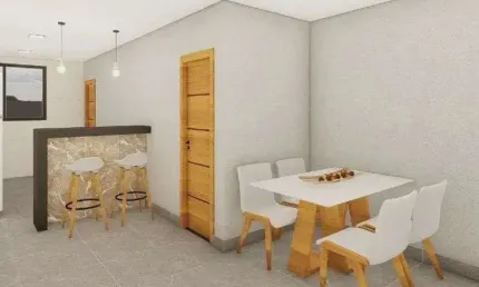 Casa Geminada à Venda - Bairro Guarujá Mansões, Betim/MG