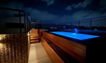 Cobertura  recreio gláucio gil  - 5 quartos com 3 suítes