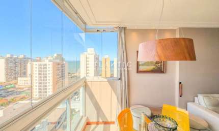 Exclusivo! 2 Quartos suite, lindamente decorado, 2 Vagas e vista panoramica