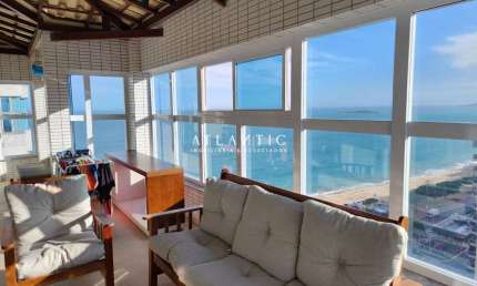 Cobertura vista mar com 3 dormitórios à venda, 188 m²  - Itapuã - Vila Velha/ES