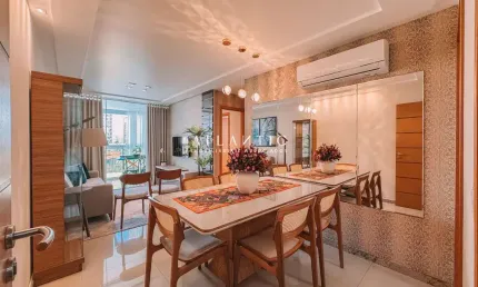 Apartamento à venda no costa do hawaii, itapuã – vila velha/es – 2 suítes, porteira fechada e localização privilegiada