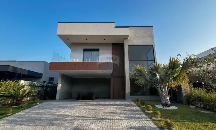 Casa de condomínio com 4 quartos suítes, 6 banheiros à venda, 416 m² por r$ 2.290.000, alphaville nova esplanada 3, votorantim-sp