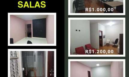 Sala comercial com 3 salas para alugar na Rua Siqueira Campos, Recreio, Vitória da Conquista