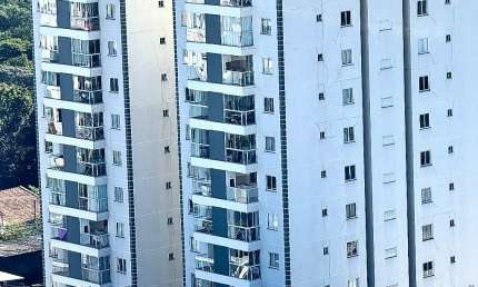 Apartamento  Semi-mobiliado com Sacada e Churrasqueira no Bonsai Gold 2.