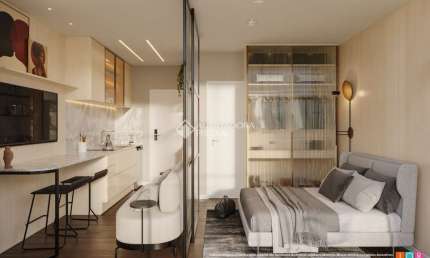Apartamento com 1 quarto à venda na Rua Paula Gomes, 33, São Francisco, Curitiba, 35 m2 por R$ 531.446