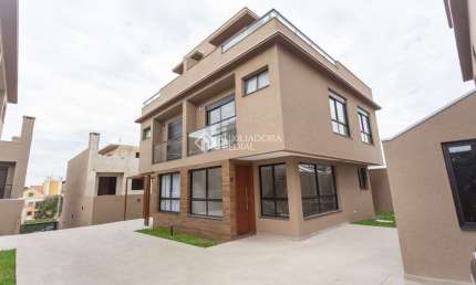 Casa em condomínio fechado com 3 quartos à venda na Rua Antônio Muzzillo, 2512, Tingui, Curitiba, 111 m2 por R$ 790.000