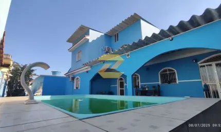 Casa duplex com piscina + casa hóspede - centro de bangu