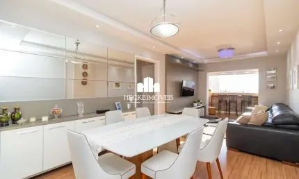 Apartamento com 89m², 3 quartos (2 suítes) e 1 vaga. água verde