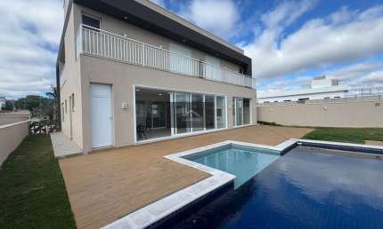 Casa em condomínio fechado com 4 quartos para alugar no Loteamento Residencial Una, Itu  por R$ 12.000