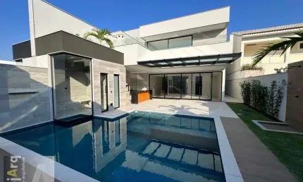 BARRA DA TIJUCA - RIO MAR - Novíssima casa de condomínio com 5 quartos, 502m², à venda