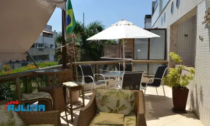 Cobertura para venda em rio de janeiro, recreio dos bandeirantes, 3 dormitórios, 1 suíte, 4 banheiros, 2 vagas