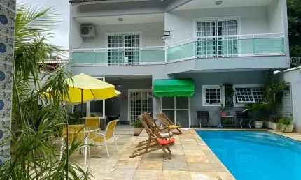 Casa em condomínio para venda em rio de janeiro, vargem pequena, 5 dormitórios, 3 suítes, 2 banheiros, 2 vagas