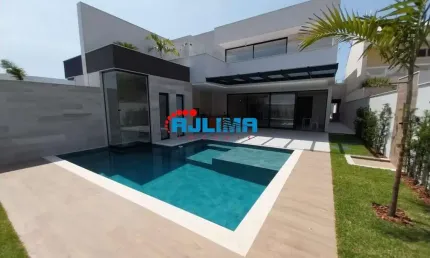 Casa Alto Padrão para Venda em Rio de Janeiro, Barra da Tijuca, 5 dormitórios, 4 suítes, 7 banheiros, 3 vagas
