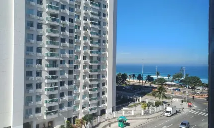 Cobertura Linear frente mar altura ponte Lúcio Costa - Barra da Tijuca