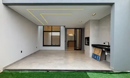 Casa nova com 03 dormitórios bairro parque universitário em americana-sp