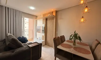 Apartamento 02 dormitórios Cond. Vila Carioba em Americana-SP