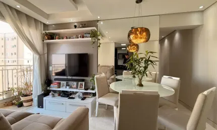 Apartamento 02 dormitórios Cond. Vila Carioba em Americana-SP