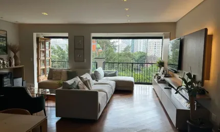 Apartamento com 3 quartos e 137 metros a venda no Brooklin paulista