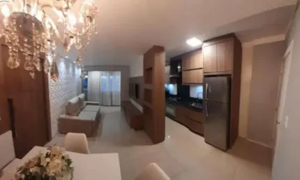 Apartamento de 1 suite + 2 dormitórios comletamente mobiliado Eletros e ar condicionado São Judas