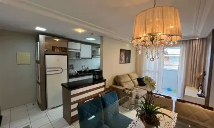 Apartamento de 2 dormitórios completamente mobiliado e eletros Financiável São Vicente