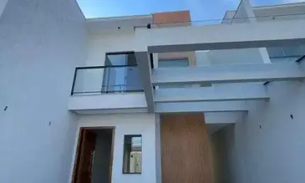 Sobrado novo de 3 suites 145M² PRIVATIVOS Pronto p/ morar Financiável. Aceita-se carro Dom Bosco