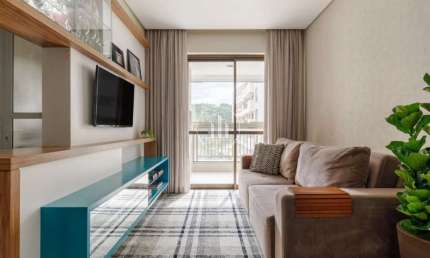 Apartamento semi mobiliado em Condominio Club, 2 quartos com suíte, em Itacorubi - Florianópolis