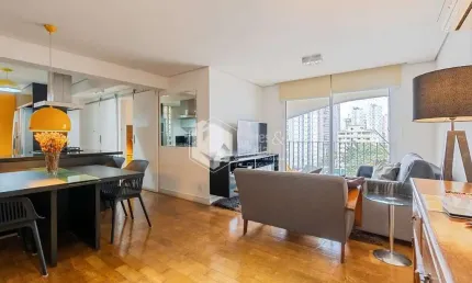 Apartamento tipo para venda em Vila Nova Conceição com 1 quarto, sendo 1 suíte, 72m²