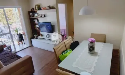 APARTAMENTO PARA VENDA COM 53M² 2 DORM (1 SUÍTE) MOBILIADO, SACADA ENVIDRAÇADA + 1 VG + LAZER -  CA