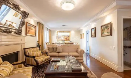 Apartamento tipo para venda em Indianópolis com 3 quartos, sendo 3 suítes, 200m²