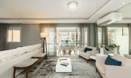 Apartamento tipo para venda em Mooca com 3 quartos, sendo 3 suítes, 172m²