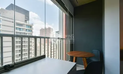 Studio para venda em cerqueira césar com 1 quarto, sendo 1 suíte, 24m²