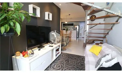 Cobertura duplex à venda 3 quartos 1 suite 3 vagas 180m² brooklin paulista são paulo - sp