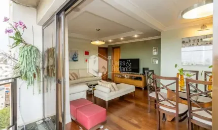 Apartamento tipo para venda em chácara tatuapé com 3 quartos, sendo 1 suíte, 107m²