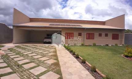 Chácara à Venda,  Porteira Fechada, 500m², 5 Suítes, 10 Vagas, Piscina, Área Gourmet  Estância Sant