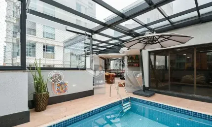 Cobertura duplex à venda 5 quartos 4 suites 4 vagas 405m² moema são paulo - sp