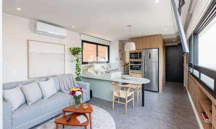 Apartamento à venda 1 Quarto 1 Suite 1 Vaga 60M² Vila Madalena São Paulo - SP