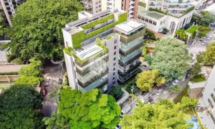Apartamento tipo para venda em Higienópolis com 4 quartos, sendo 4 suítes, 373m²