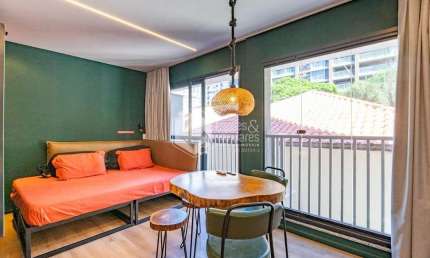 Apartamento com 1 quarto à venda na Rua Alves Guimarães, 105, Pinheiros, São Paulo