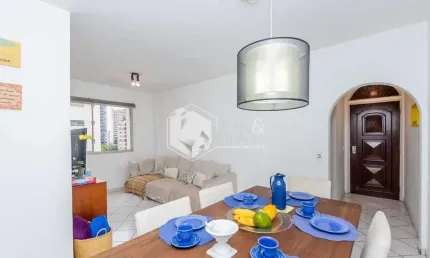 Apartamento tipo para venda em indianópolis com 3 quartos, sendo 1 suíte, 77m²