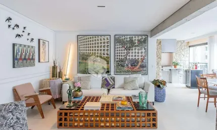 Apartamento tipo para venda em perdizes com 3 quartos, sendo 3 suítes, 174m²