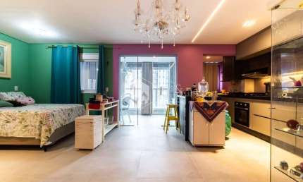 Apartamento tipo para venda com 1 quarto, sendo 1 suíte, 52m²