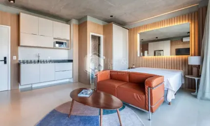 Apartamento tipo para venda em itaim bibi com 1 quarto, 42m²
