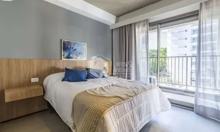 Studio para venda em cerqueira césar com 1 quarto, 33m²
