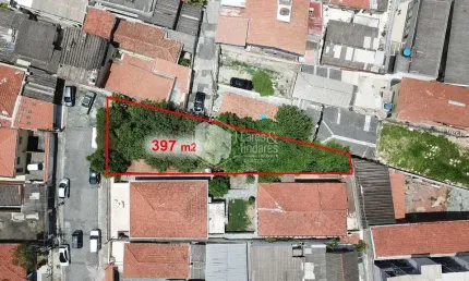 Terreno residencial para venda em Chora Menino, 397m²