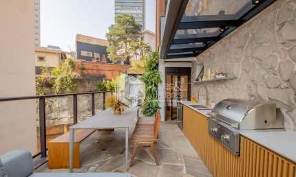 Apartamento garden para venda com 2 quartos, sendo 1 suíte, 105m²