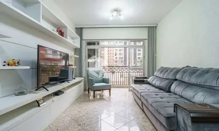 Apartamento tipo para venda em Cambuí com 3 quartos, sendo 1 suíte, 114m²