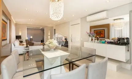 Apartamento tipo para venda em paraíso com 3 quartos, sendo 3 suítes, 213m²