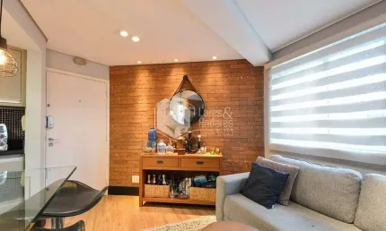 Apartamento à venda 1 quarto 1 suite 1 vaga 47m² vila nova conceição são paulo - sp